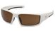 Окуляри захисні відкриті Venture Gear PAGOSA White (bronze) коричневі 3ПАГО-Б50 фото 1