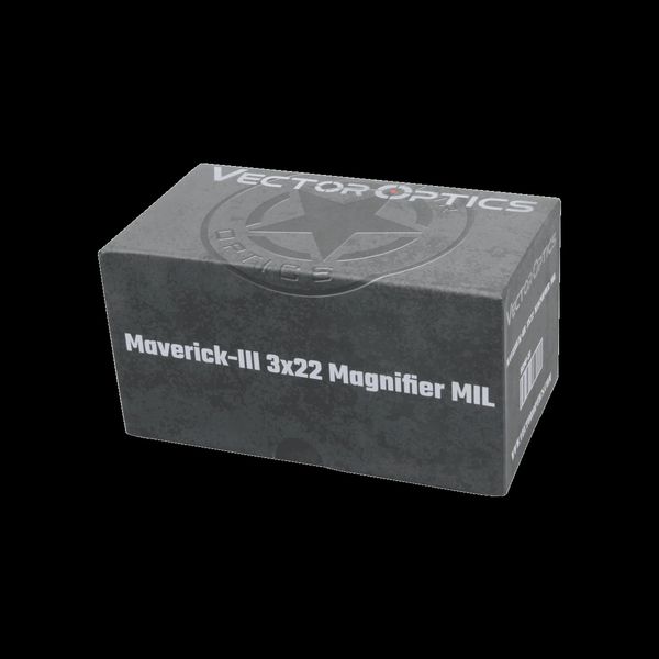 Магніфер збільшувач Vector Optics Maverick-III 3x22 MIL 5003193 фото