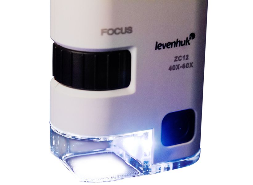 Кишеньковий мікроскоп Levenhuk Зенона Cash ZC12, Levenhuk, 74113 74113 фото