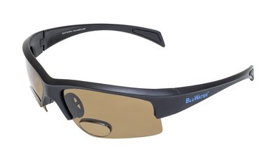 Поляризаційні захисні окуляри BluWater Bifocal-2 (+2.0) Polarized (brown) (коричнева біфокальна лінза з діоптріями) 4БИФ2-50П20 фото