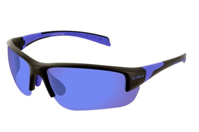 Темные очки с поляризацией BluWater Samson-3 polarized (g-tech blue) BW-SMS3-GTB2 фото