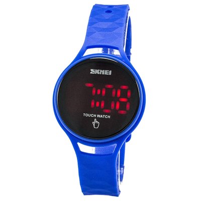 Годинник електронний, спортивний LED Skmei 1230, синій, у металевому боксі 175-1054-blue-b_m фото