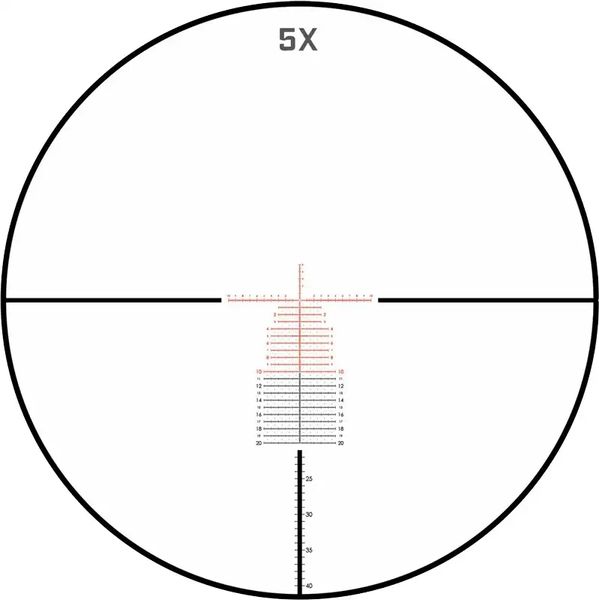 Приціл оптичний Bushnell Match Pro 5-30x56 FFP сітка Deploy MIL 2 з підсвічуванням 1013.01.08 фото