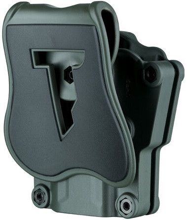Кобура полімерна універсальна CYTAC MEGA FIT HOLSTER – COMPACT для компактних пістолетів ЗЕЛЕНА 6008860 фото