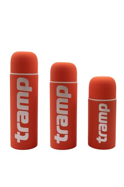 Термос TRAMP Soft Touch 0,75 л, Помаранчевий TRC-108-orange фото