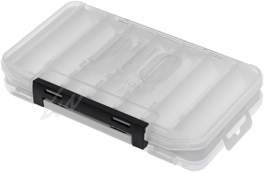 Коробка DUO Reversible Lure Case 100 Pearl Black/Clear 34.36.71 фото