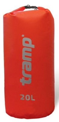 Гермомішок Tramp Nylon PVC 20 ЧЕРВОНИЙ TRA-102-red фото
