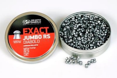Кулі пневматичні JSB Exact Jumbo RS, 5,52 мм , 0,87 г, 250 шт/уп 1453.05.51 фото