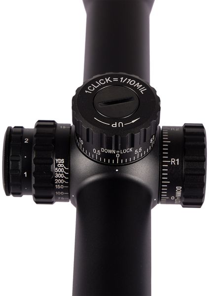 Приціл оптичний XD Precision Black-LR F1 4-24x50 сітка MPX1 FFP 1528.00.20 фото
