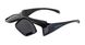 Поляризационные очки BluWater FLIP-IT Polarized (gray) серые 4ФЛИП-20П фото 2