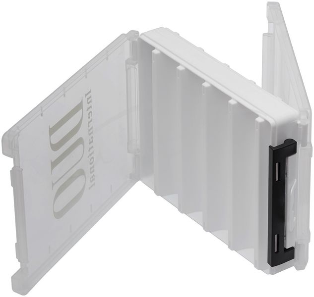 Коробка для 140 воблерів DUO Reversible Lure Case White/Silver Logo 34.36.74 фото