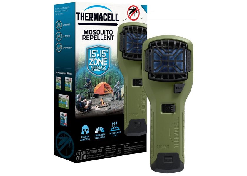 Пристрій від комарів Thermacell Portable Mosquito Repeller MR-300 колір олива 1200.05.28 фото