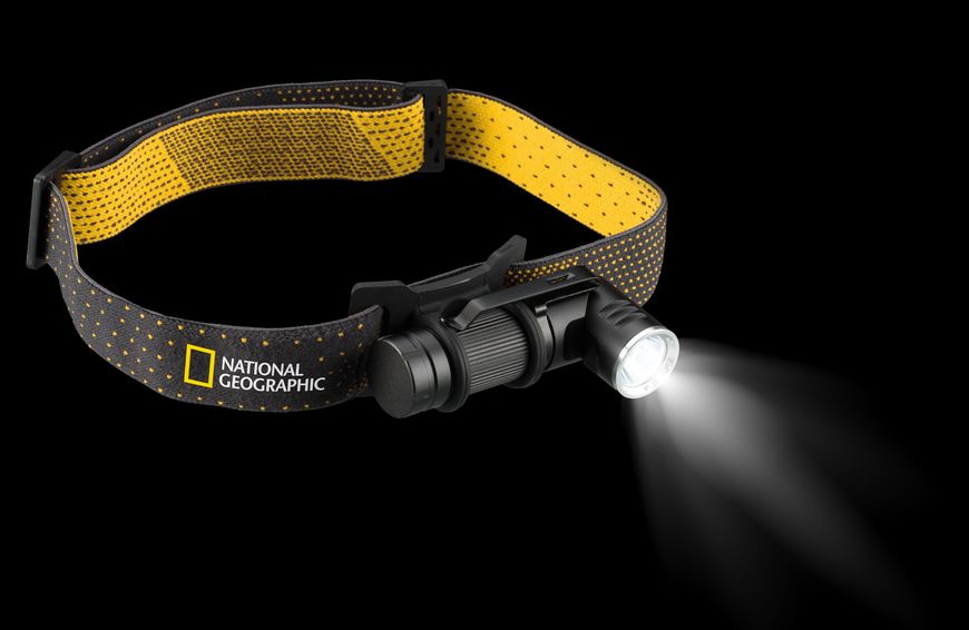 Налобный фонарик National Geographic Iluminos Led Flashlight head mount 450 lm (9082500) 930140 фото