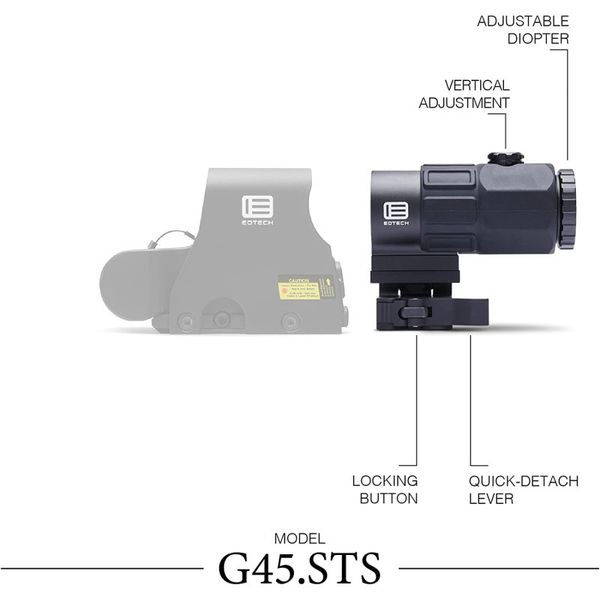 Магніфер збільшувач EOTech G45.STS 5х (сумісний з NV) 5003311 фото