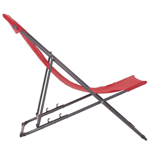 Кресло раскладное Bo-Camp Flat Red (1204686) DAS301391 фото