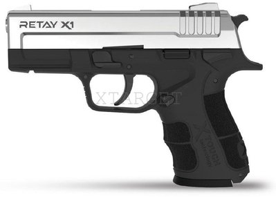 Пістолет стартовий Retay X1, нікель 1195.04.32 фото