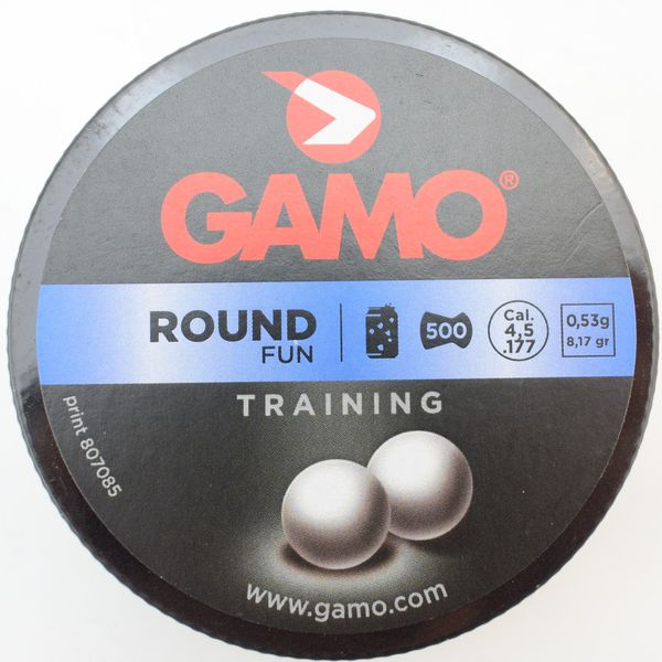 Кульки GAMO Round 500 шт. кал.4.5, 0.53 гр 1002042 фото