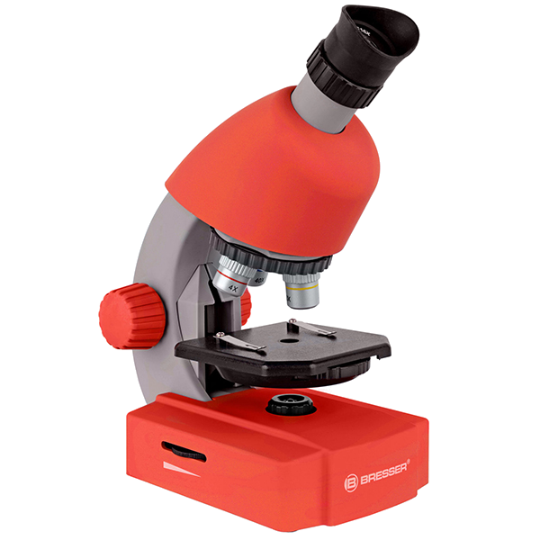 Микроскоп Bresser Junior 40x-640x, красный, Bresser, 70122 70122 фото