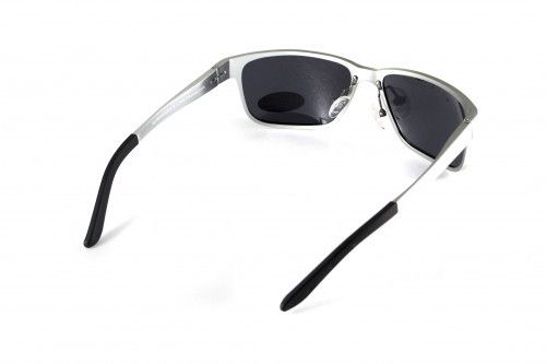 Поляризационные очки BluWater Alumination-2 Silv Polarized (gray) серые 4АЛЮМ2-С20П фото