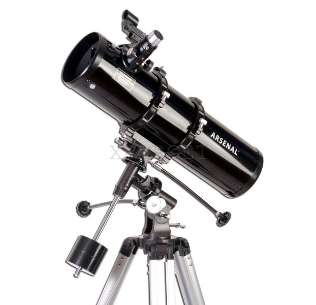 Телескоп Arsenal - Synta 130/650 EQ2 рефлектор Ньютона з окулярами PL63 і PL17 130650EQ2 фото