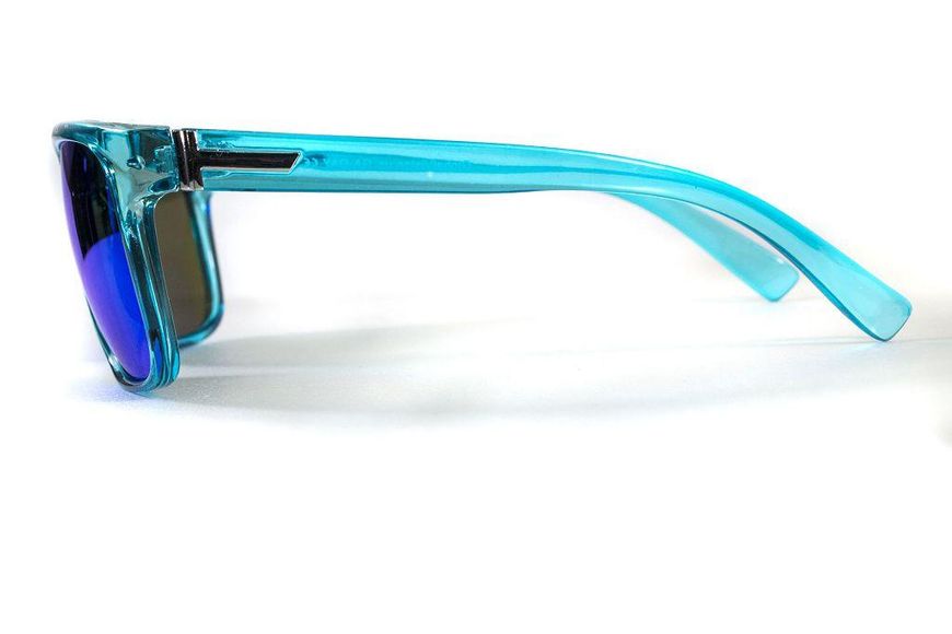 Окуляри захисні відкриті Swag GA-DAY (G-Tech ™ blue) сині дзеркальні 4ГАДА-90 фото