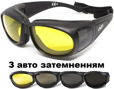 Окуляри Global Vision Outfitter Photochromic (yellow) Anti-Fog, фотохромні жовті GV-OUTF-AM13 фото