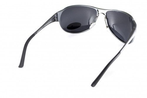 Поляризационные очки BluWater Alumination-3 GM Polarized (gray) серые 4АЛЮМ3-Г20П фото