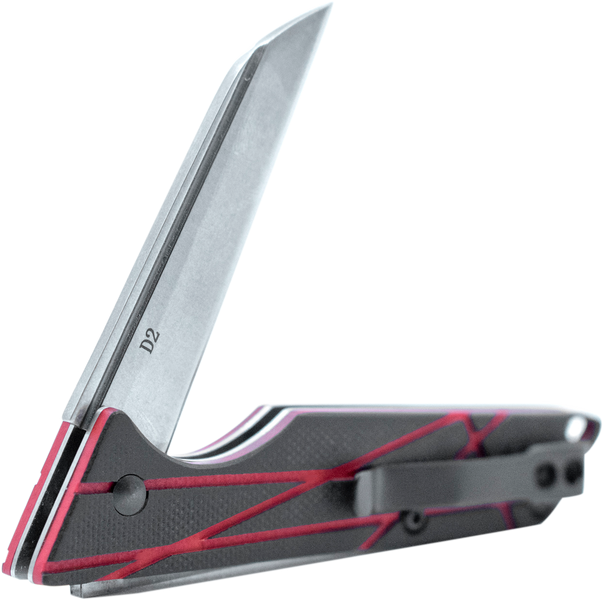 Нож StatGear Ledge D2 red 4008091 фото