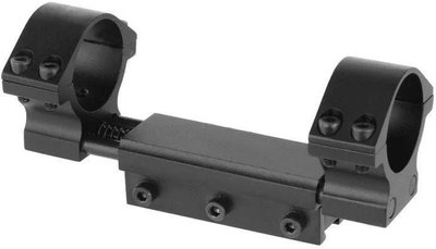 Кріплення моноблок 30 мм / 25.4 мм VECTOR OPTICS SCOP-21 з компенсатором віддачі (на 11 мм ластівчин хвіст) 5003267 фото