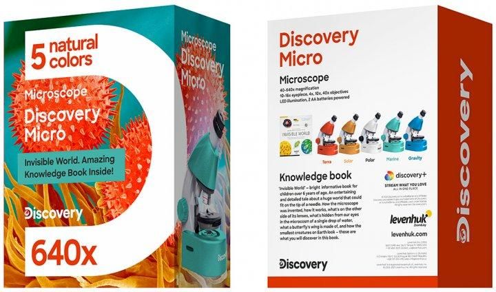 Мікроскоп Discovery Micro Gravity з книгою 77947 фото