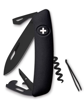 Нож Swiza D03, all black 4007351 фото