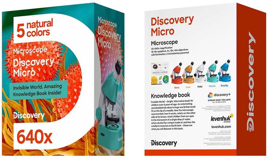 Мікроскоп Discovery Micro Polar з книгою 77951 фото