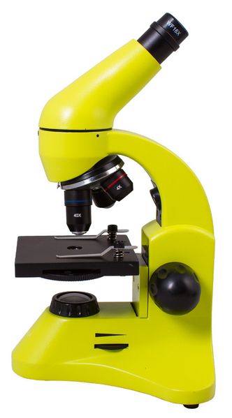 Микроскоп Levenhuk Rainbow 50L PLUS Lime\Лайм, Levenhuk, 69104 69104 фото