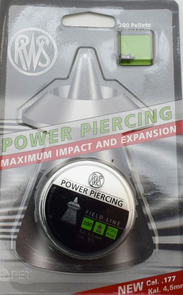 Пули RWS Power Piercing 200 шт., 0.58 гр. 2400064 фото
