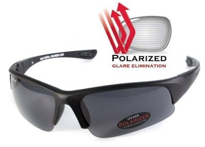Поляризаційні окуляри BluWater Bay Breeze Polarized (gray) чорні 4БРИЗ-20П фото