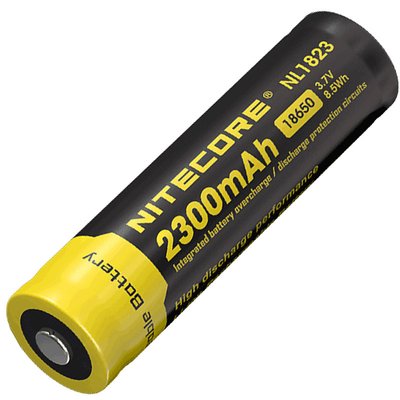 Аккумулятор литиевый Li-Ion 18650 Nitecore NL1823 3.7V (2300mAh), защищенный 6-1138 фото