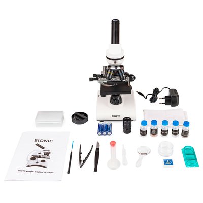 Микроскоп SIGETA BIONIC DIGITAL 40x-640x (с камерой 2 Mп) 65277 фото