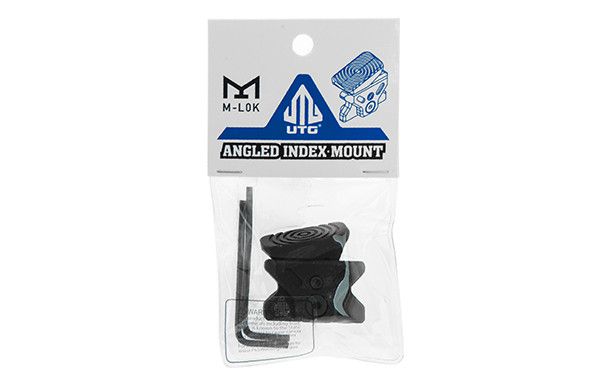 Упор для великого пальця. Leapers Angled Mount, M-LOK, Aluminum ц:black 2370.09.83 фото
