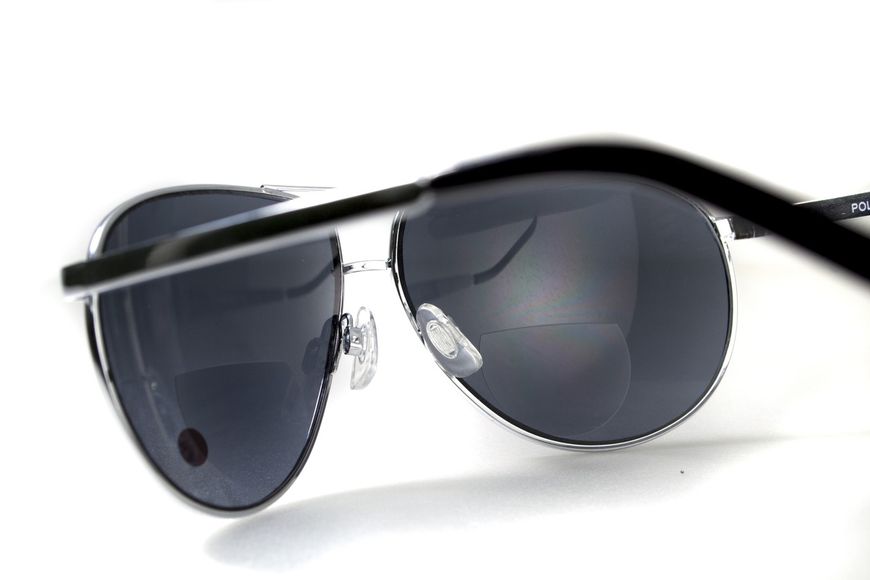 Біфокальні захисні окуляри Global Vision AVIATOR Bifocal (gray) сірі 1АВИБИФ-Д2.0 фото