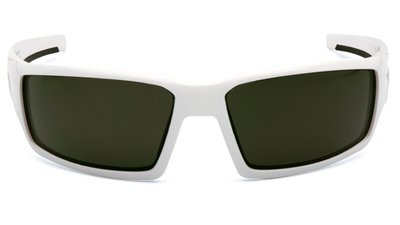 Окуляри захисні Venture Gear Pagosa White (forest gray) Anti-Fog, сіро-зелені в білій оправі VG-PAGW-GR1 фото