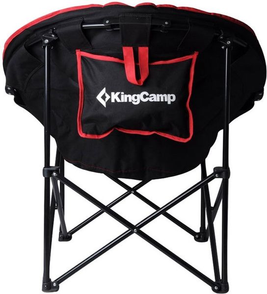 Крісло KingCamp Moon Leisure Chair (KC3816) Black/Red KC3816 Black/Red фото