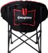 Крісло KingCamp Moon Leisure Chair (KC3816) Black/Red KC3816 Black/Red фото 3