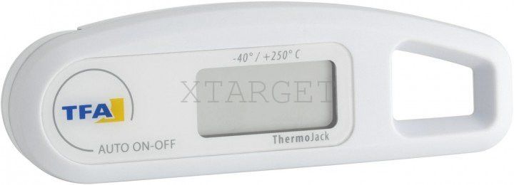 Термометр щуповой цифровий TFA Thermo Jack білий щуп 70 мм 116 192х38х20 мм 30104702 фото