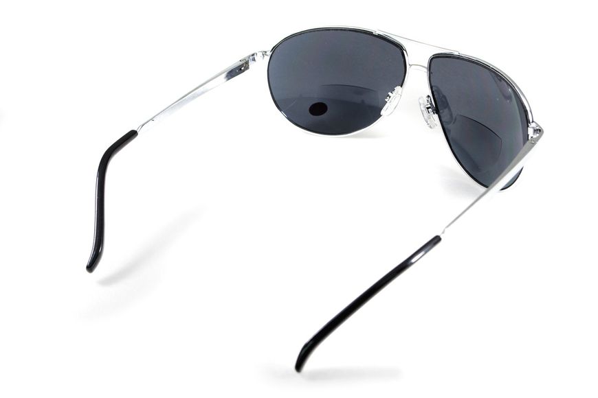 Біфокальні захисні окуляри Global Vision AVIATOR Bifocal (gray) сірі 1АВИБИФ-Д3.0 фото