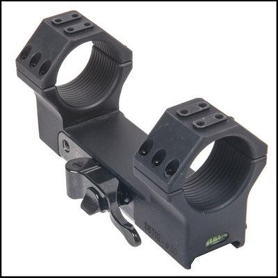 Швидкознімний моноблок Contessa Tactical, кільця 30 мм, BH = 18.5 мм, на Picatinny, 0 MOA SBT02 фото