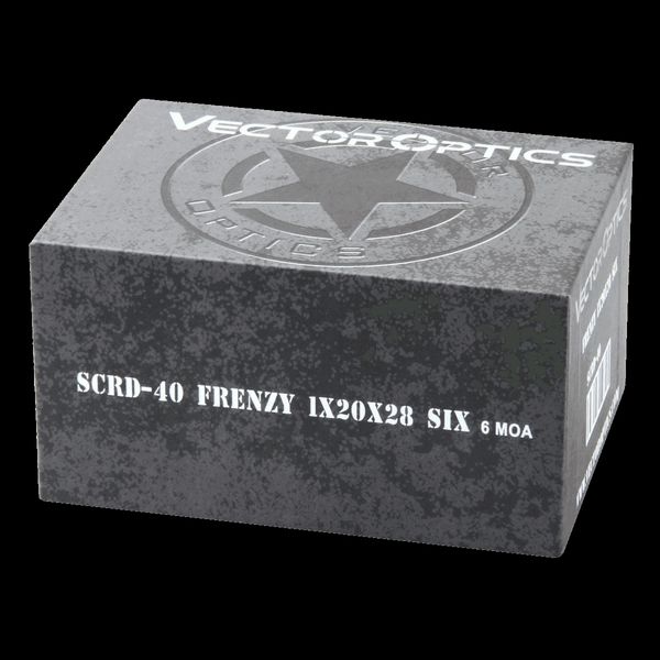 Коліматор VECTOR OPTICS FRENZY II 1x20x28 6MOA REDDOT 5003261 фото