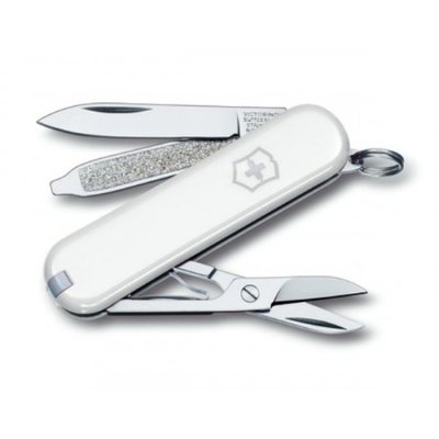 Швейцарский нож Victorinox Classic SD белый 4001142 фото