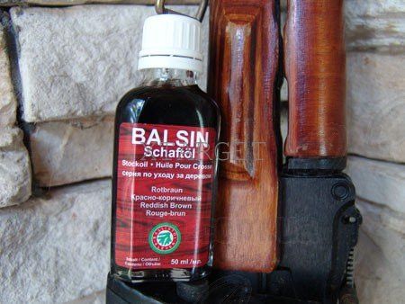 Масло Clever Ballistol Balsin Schaftol 50мл. для догляду за деревом, червоно-коричневий 429.00.09 фото