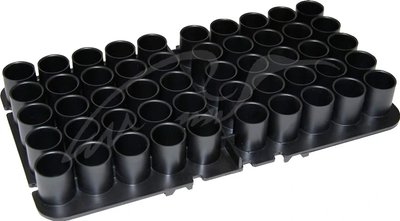 Підставка на 50 глакоствольних патронів 12 калібру MTM Shotshell Tray Колір - чорний 1773.08.96 фото