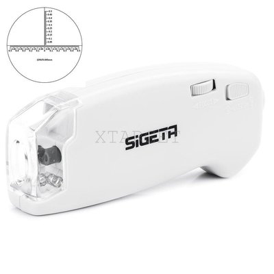 Микроскоп SIGETA MicroGlass 150x R/T (со шкалой) 65140 фото